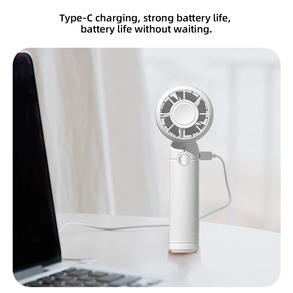 MiniHand™ Solar & USB Rechargeable Fan