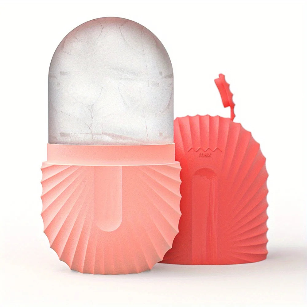 IceGlow™ Spa Ice Roller & Gua Sha Set