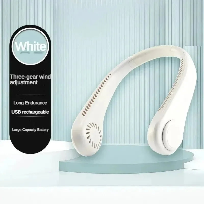 BreezeFlow™ Bladeless Mini Neck Fan