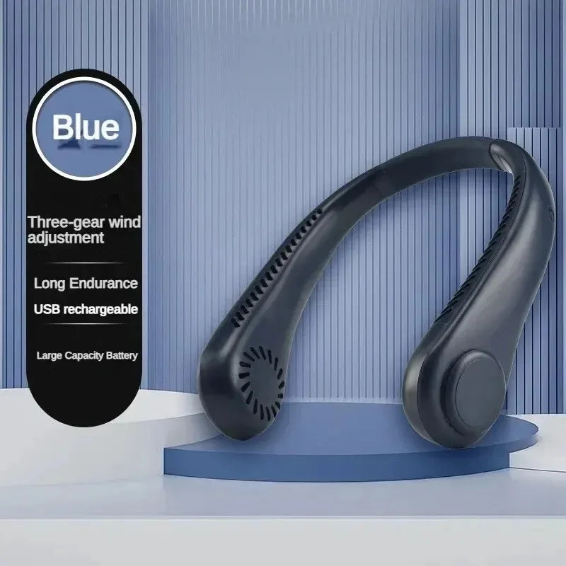 BreezeFlow™ Bladeless Mini Neck Fan